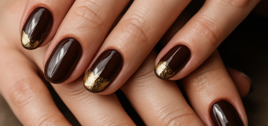 10 Stunning Chocolate Glazed Donut Nail Designs for Trendy Looks